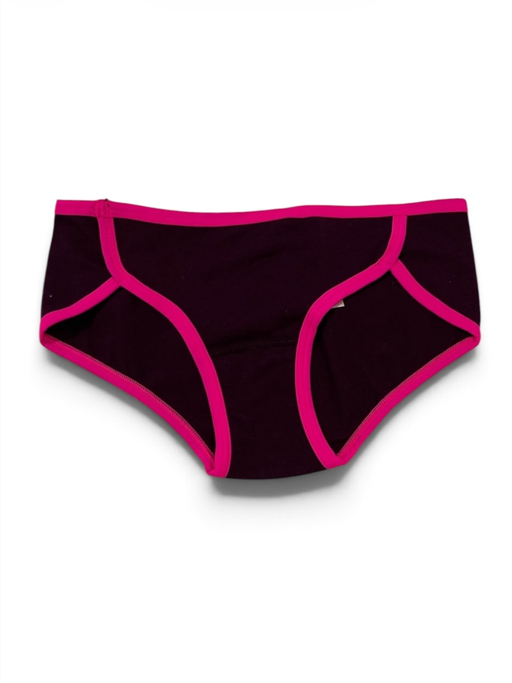 PINK Victoria’s Secret Burgundy Pink Trim Panty | XS | NWT